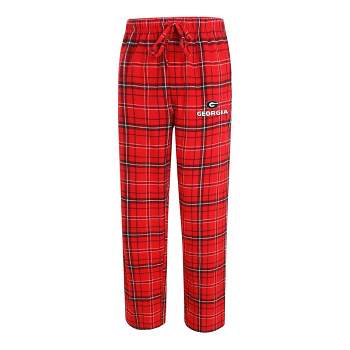 Ncaa Alabama Crimson Tide Men's Big And Tall Plaid Flannel Pajama