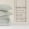 Lush Décor Willow Garden Restorative Gauze Jacquard Comforter Green - 2 of 4