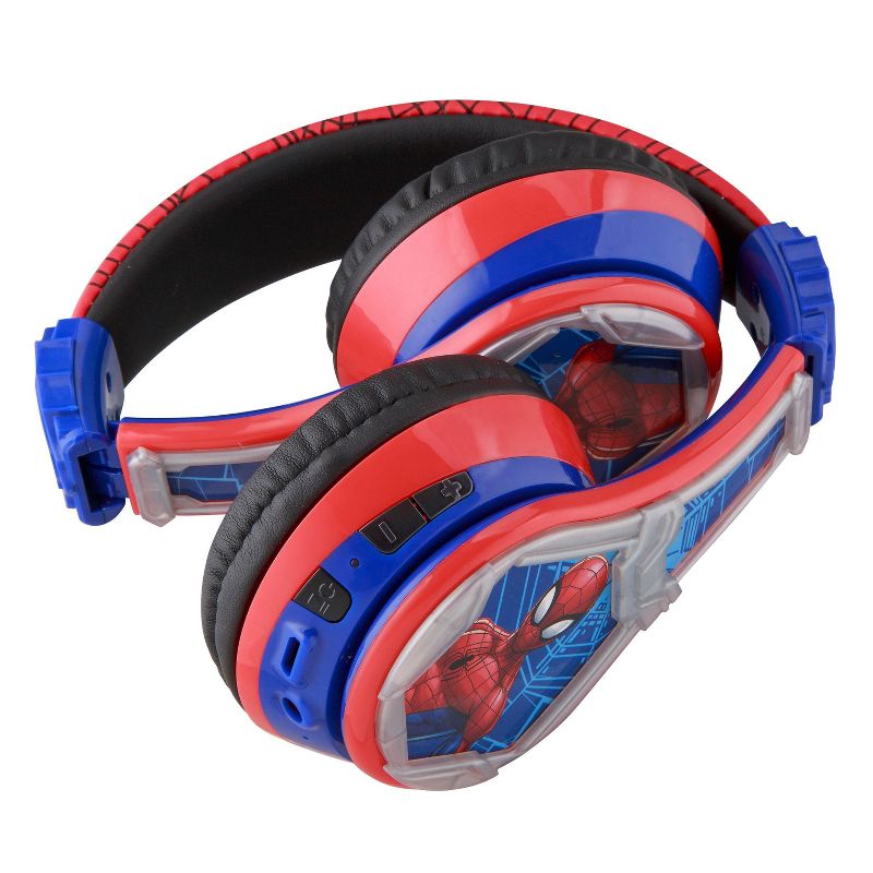 eKids Spider-Man 3 Bluetooth Wireless Headphones, 5 of 8