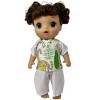Doll Clothes Superstore Jungle Print Pant Set Fits 14 Inch Baby Alive And Little Baby Dolls - 3 of 4