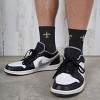 NFL New Orleans Saints Around the Bend Quarter Socks: Cushioned Heel & Toe, Large - 3 of 3