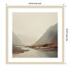 Amanti Art Dreamy Mountain Mirage I by Lazar studio Wood Framed Wall Art Print - 4 of 4