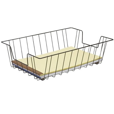 MyOfficeInnovations Front Loading Letter Tray Black Steel (10484-CC) 385909