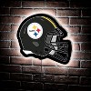 Evergreen Ultra-Thin Edgelight LED Wall Decor, Helmet, Pittsburgh Steelers- 19.5 x 15 Inches Made In USA - 2 of 4