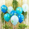 Blue Panda 50 Pack Globe Balloons for Earth Day Decorations, Classroom Events, Around the World Party Supplies, 12 In - image 3 of 4