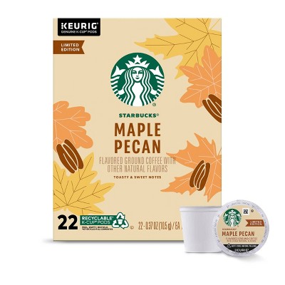 Starbucks Maple Pecan Medium Roast Coffee - Keurig K-Cup Pods - 22ct