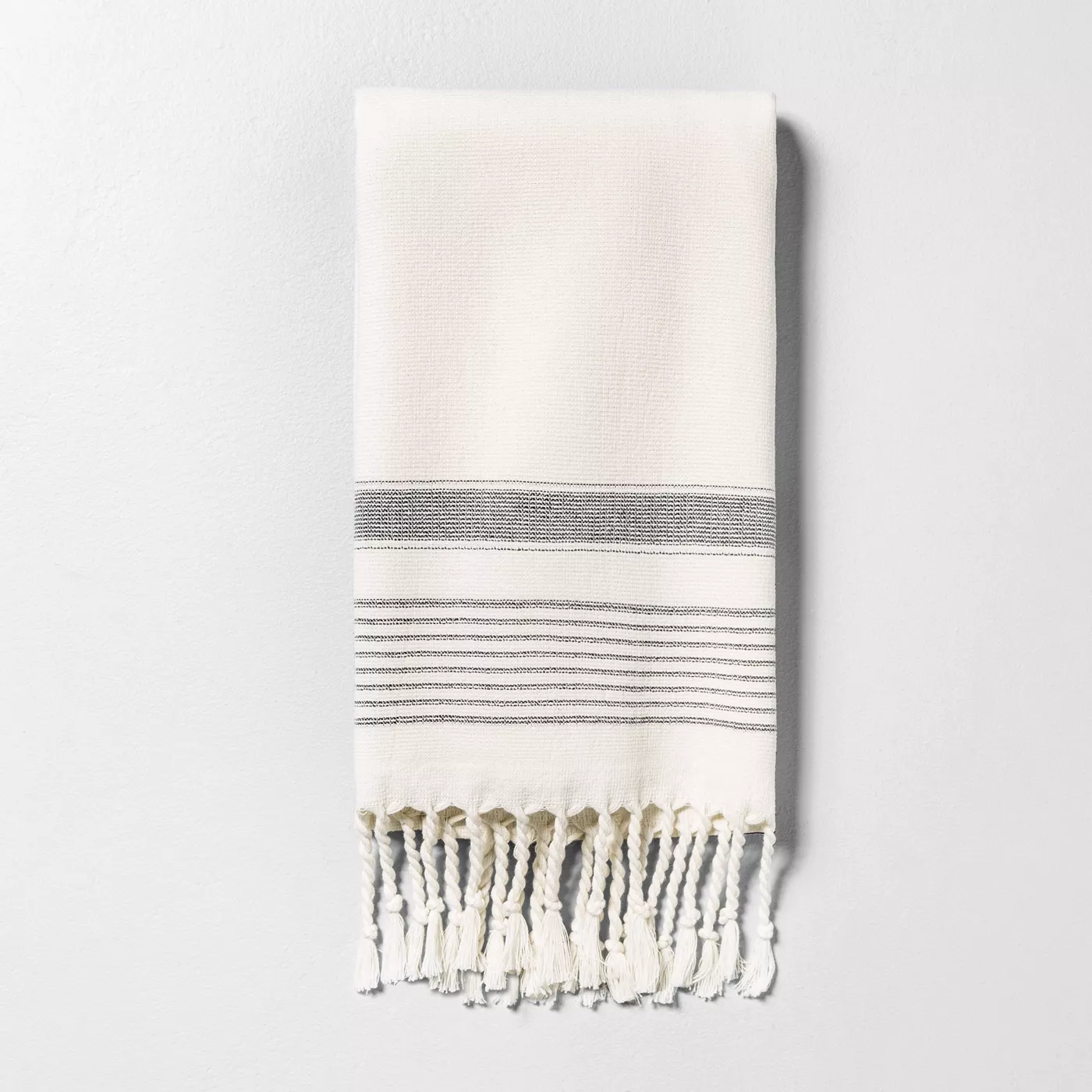 Hand Towel Striped Gray - Hearth & Hand™ with Magnolia