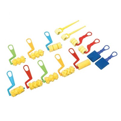 Chenille Kraft Foam Brushes And Roller Set