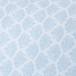 dotted fan print ice blue