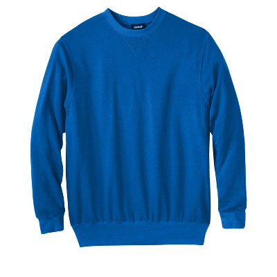 KingSize Men's Big & Tall French Terry Crewneck Sweatshirt