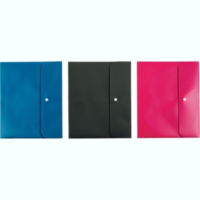 Pendaflex 2-Pocket Folders Letter Size Assorted Colors 3/Pack (44313) 1061125