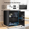 Bonsaii Safe Box with Bag, 1.28 Cubic Feet Capacity with Digital Keypad Lock, Removable Shelf for Documents, Money, Medicines, Valuables - 2 of 4