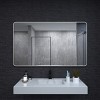 Aluminum Framed Rounded Rectangle Bathroom Wall Mirror,Vanity Mirror - 2 of 4