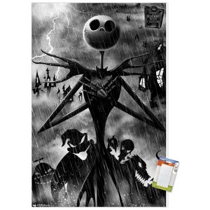 Trends International Disney Tim Burton's The Nightmare Before Christmas - Shadows Unframed Wall Poster Prints - 1 of 4