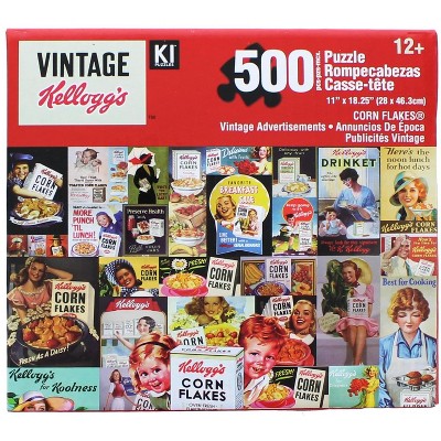 CroJack Capital Inc. Kellogg's Vintage Corn Flakes 500 Piece Jigsaw Puzzle