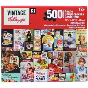 CroJack Capital Inc. Kellogg's Vintage Corn Flakes 500 Piece Jigsaw Puzzle - 1 of 1