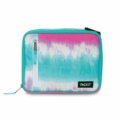 Tie Dye Lunch Box, Blue - Soft-Sided, Insulated, Gives Back to a Great Cause