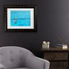 Trademark Fine Art - Linda Wride  synchronised swimming practice Matted Framed Art - 2 of 4