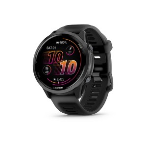 Garmin Forerunner 570 47mm Slate Gray Aluminum with Translucent Black/Black Band - 1 of 4