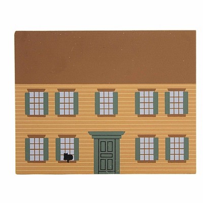 Cat's Meow Village 4.0 Inch Josiah Bartlett Home Collectors Club Declaration Village Buildings