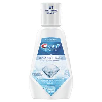 Crest 3D White Diamond Strong Mouthwash - Wintermint - 1 L
