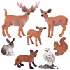 ArtCreativity Mini Woodland Forest Animal Figures - Set of 7 - 3 of 4