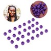 Unique Bargains Girl's Plastic Hair Beads 50 Pcs - 3 of 4