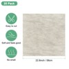 Unique Bargains Cotton Floral Translucent Gift Wrap Paper 20 Pcs - 3 of 4