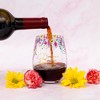 Pavilion Gift Company - Forever Bestie - Gift Boxed 17 oz Stemless Wine Glass - Drinkware - 2 of 4