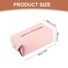 Unique Bargains Button Tissue Box Holder 1 Pc - 2 of 4