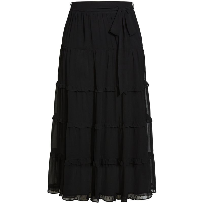 Women's Plus Size Claire Skirt - black | CITY CHIC, 5 of 7