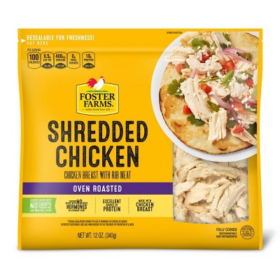 Foster Farms Shredded Chicken Breast - 12oz