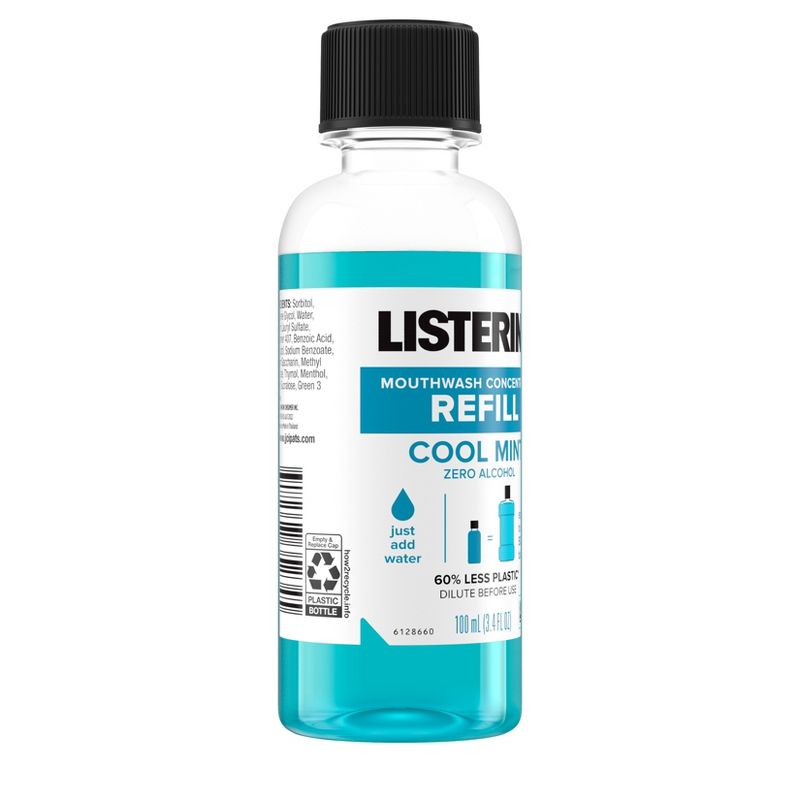 Listerine Concentrate Refill Pack Mouthwash - 3.4 fl oz/3ct, 6 of 8