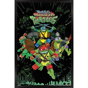Trends International Nickelodeon Tales of the TMNT (2024) - One Sheet Framed Wall Poster Prints - 1 of 4