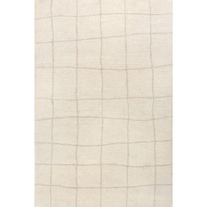Nuloom Cove Checked Wool Area Rug - 1 of 4