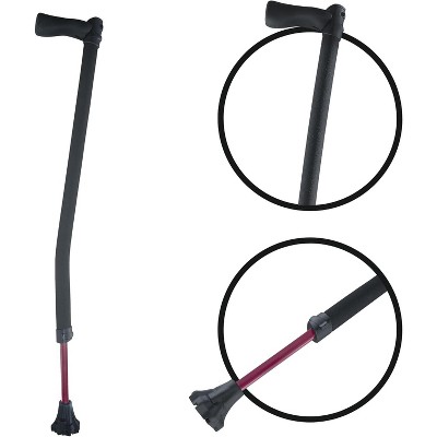 Hachikiko Adjustable Heavy Duty Walking Cane,Ultimate Comfort, Stability & HSA/FSA Eligible