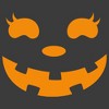 Men's CHIN UP Halloween Jack o' Lantern Face Pull Over Hoodie - 2 of 4