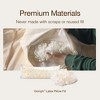 Coop Home Goods Extra Oomph Latex Pillow Fill, 1/2 Lb Bag of Cross-Cut Talalay Latex & Microfiber Fill, Supportive, Naturally Cooling, Eco-Friendly - 3 of 4