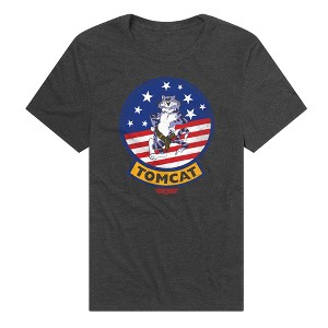 Men's Top Gun Tomcat Sigil T-Shirt - 1 of 4