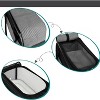 PetAmi Dog Purse Carrier, Airline Approved Soft Sided Pet Carrying Bag Pockets, Ventilated Puppy Cat Travel Carry Tote, Fleece Bed - 3 of 4