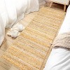 Washable Modern Plaid Rug – Foldable Thin Non-Slip Non-Shedding Easy-Care Carpet for Living Room Bedroom Kitchen Dining Room. - 3 of 4