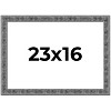 PosterPalooza | Distressed Black Picture Frame - UV Acrylic, Backing Board, Hanging Hardware Included - 2 of 4