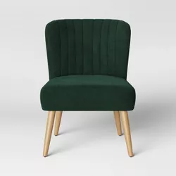 Chelidon Velvet Slipper Chair - Opalhouse™