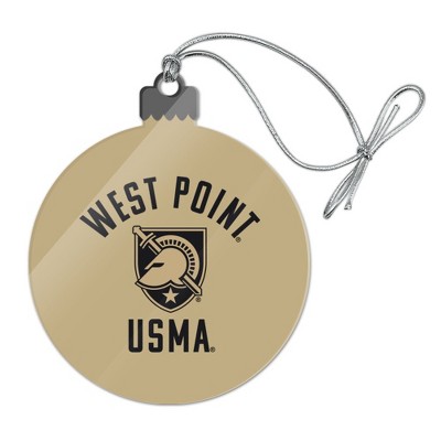 US Military Academy Black Knights Acrylic Christmas Tree Holiday Ornament
