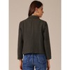 INSPIRE CHIC Women's Vintage Work Notched Lapel Long Sleeve Office Suit Jacket Blazer - 4 of 4
