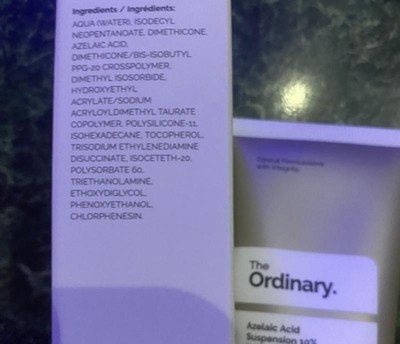 The Ordinary Azelaic Acid Suspension 10% - 1 Fl Oz - Ulta Beauty : Target