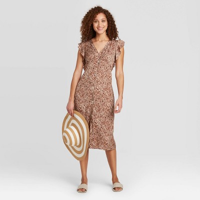 leopard dress target