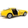 1966 Ferrari 275 GTB/C Modena Yellow Limited Edition to 1000 pieces Worldwide 1/18 Diecast Model Car by CMC - 3 of 4
