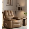 22'' Oversized Massage Recliner Chair w/ Heat, 400LB Capacity, Cup Holders & Storage - 2 of 4