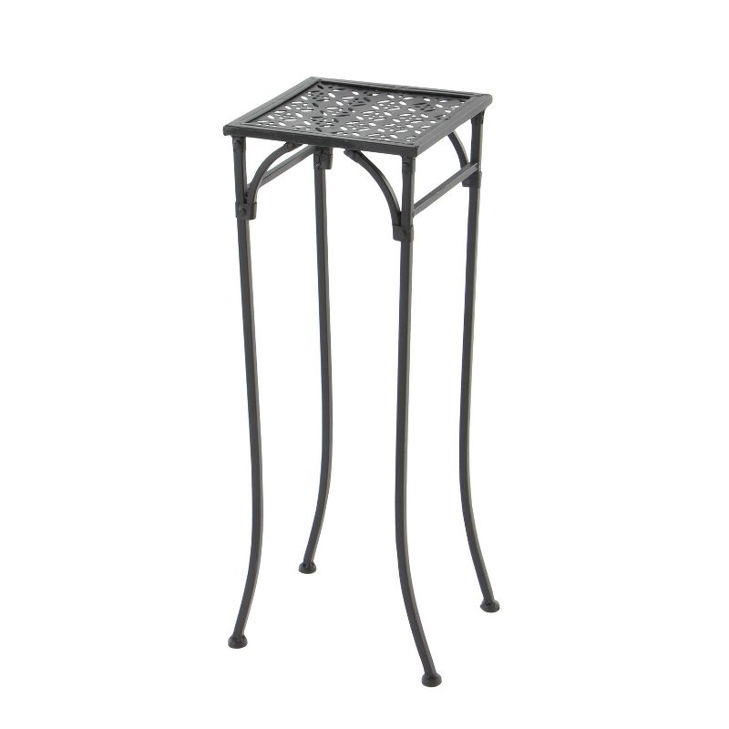 Set of 3 Traditional Iron Rectangular Plant Stands - Olivia &#38; May, 5 of 10